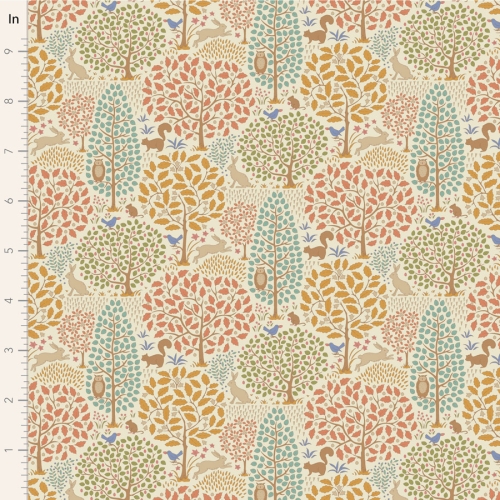 Tilda Patchwork Stoff Baumwolle - Sanctuary - Warm